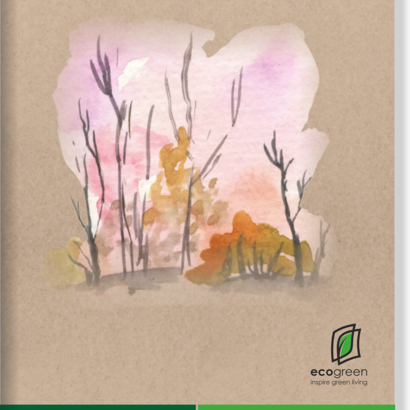 ECO GREEN RECYCLED NOTEBOOK