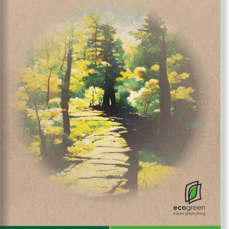 ECO GREEN RECYCLED NOTEBOOK